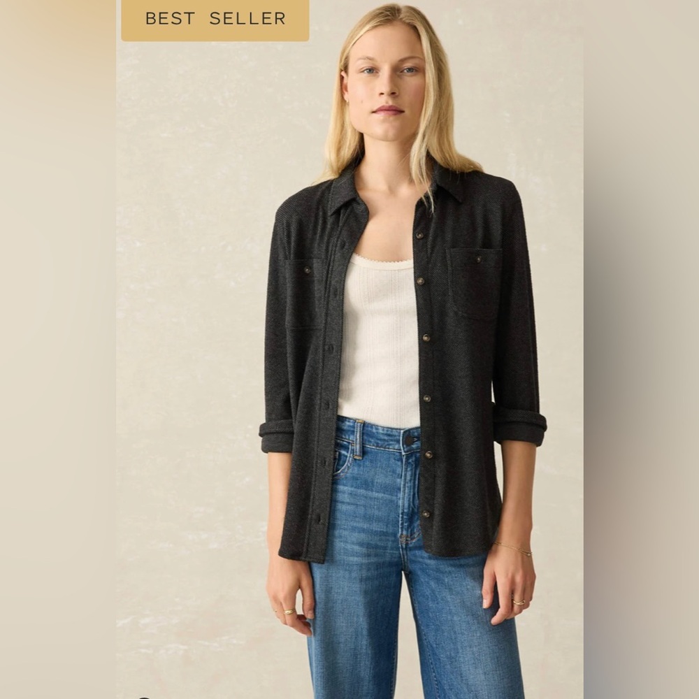 Evereve Faherty Sweater Shirt
